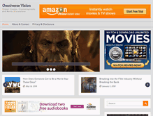Tablet Screenshot of omniversevision.com